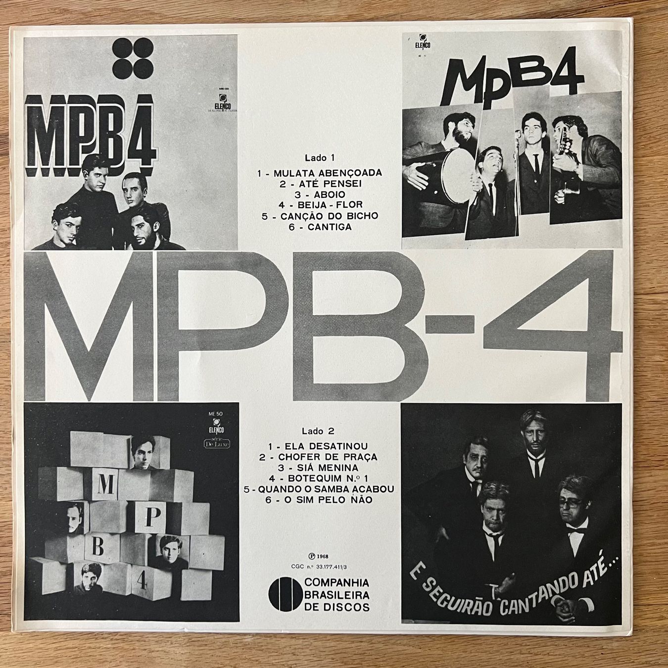 Dischi in vinile: MPB4 - Same / 1. Brasil-Press. 1968 - Very nice Copy – Usato da Gais venduto da soundcave57 3