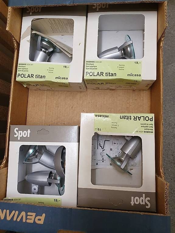 Lampadari & plafoniere: Spotlampen 5 x – Usato da Bad Ragaz venduto da oeh_nzm9 2