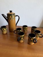 Ensemble en céramique Burkart fait main vintage 70s
