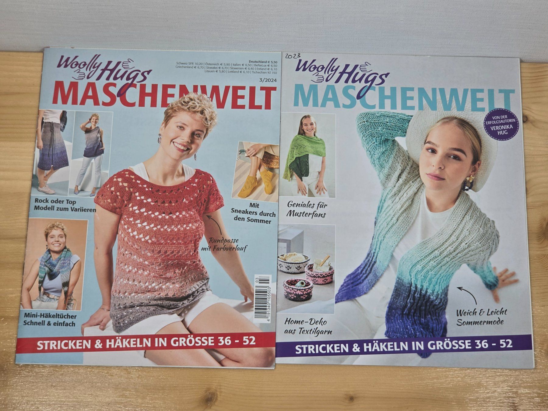 Riviste & Magazine: Set: 16 Hefte, Stricken und Häkeln – Usato da Wil SG venduto da gle_n2ty 7