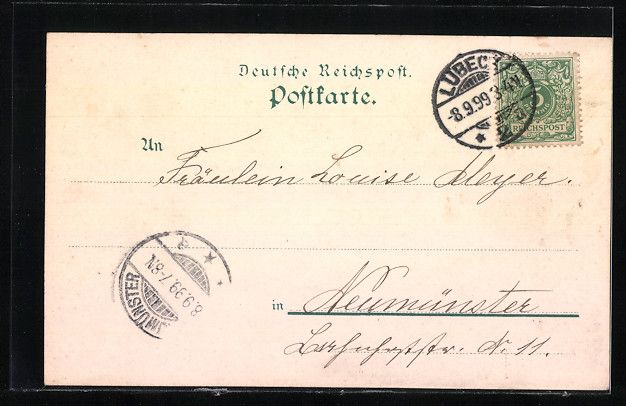 Cartoline postali: Litho Rheinfelden, Storchennestthurm, Ho – Usato da Berlin venduto da bartko-reher 1