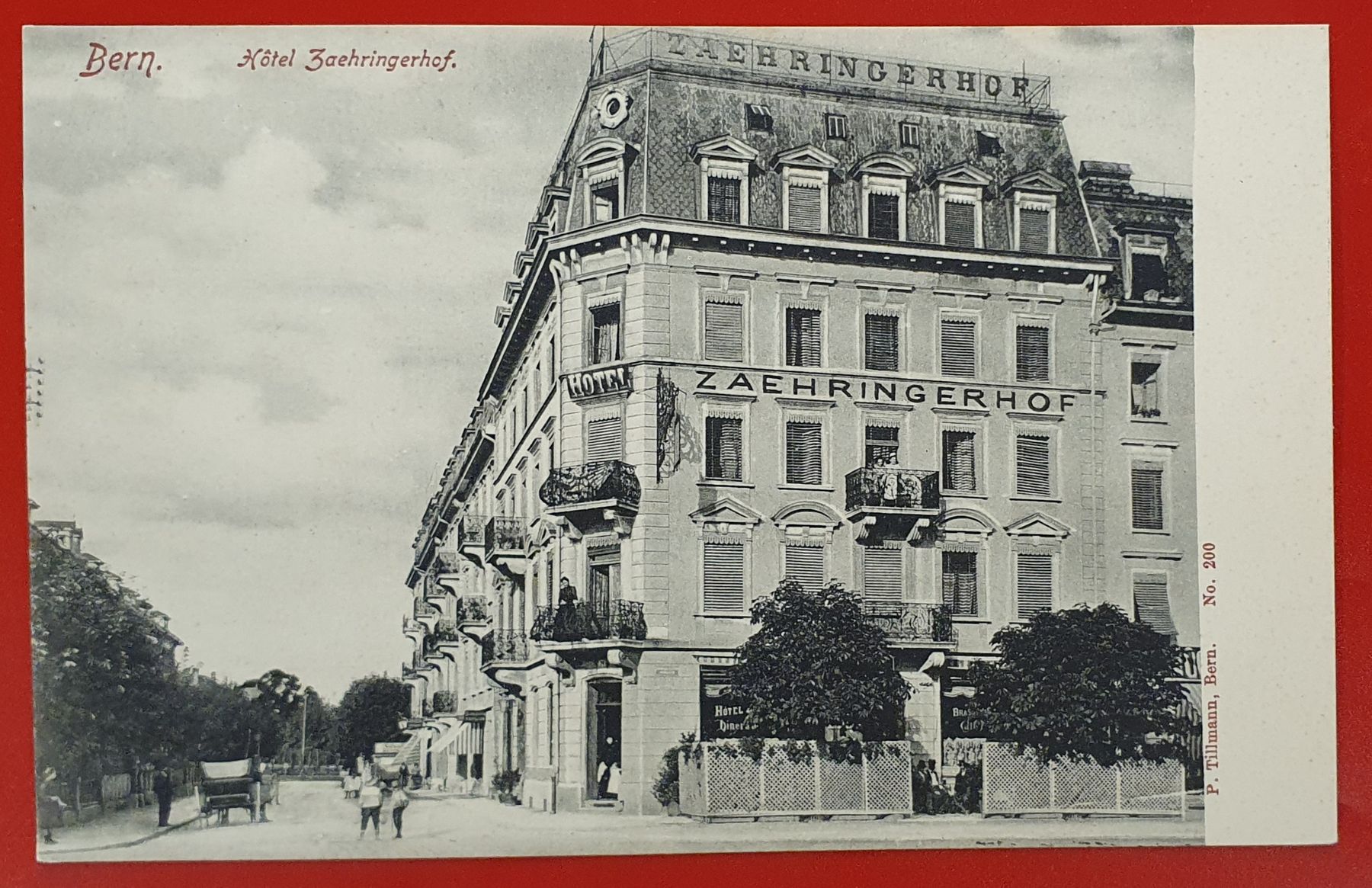 Cartes postales: Bern - Hotel Zaehringerhof – D'occasion à Kreuzlingen par Rschweiz1