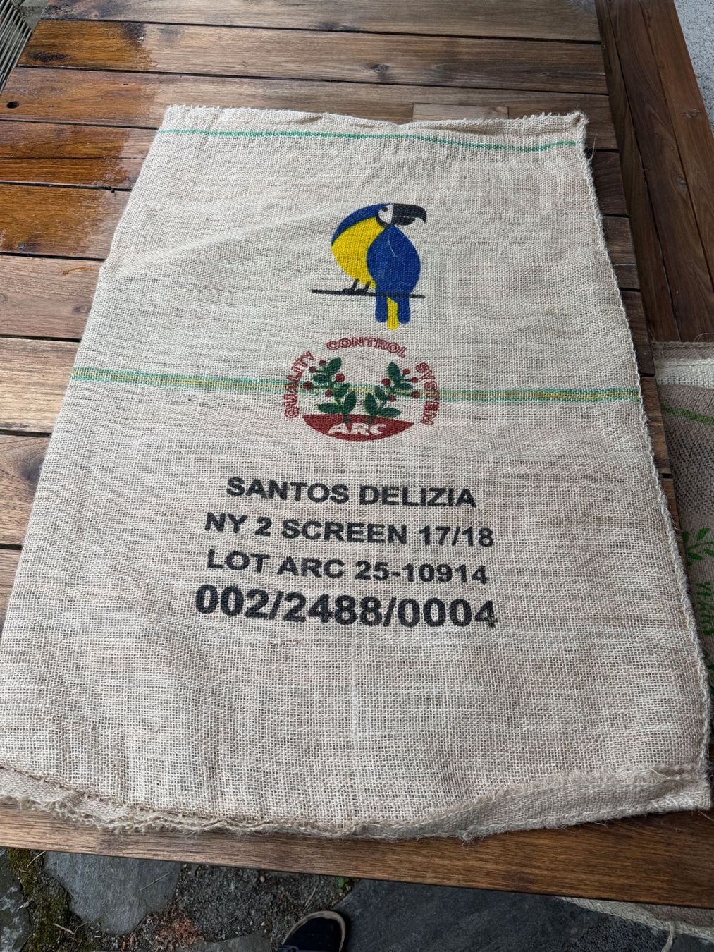 Tessuti: Jute-Kaffee Säcke, 2 Paletten – Usato da Wil SG venduto da Diomaiuta61 2