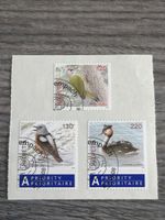 Briefmarken Vögel 3er Block 120/130/220 R.
