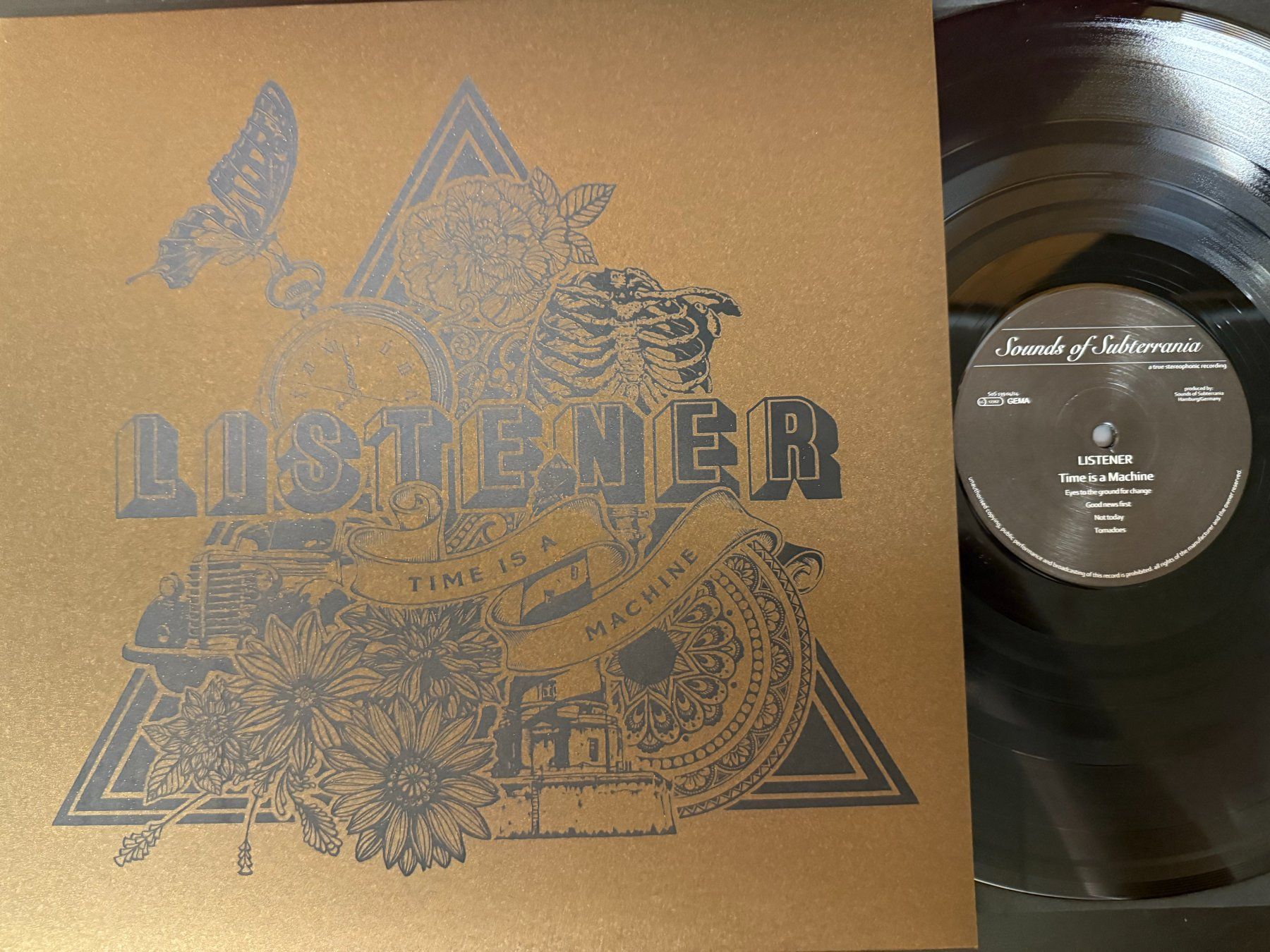 Vinyles: Listener – Time Is A Machine [LP DE 2014] – D'occasion à Tamins par Dark-Skull-Vinyl