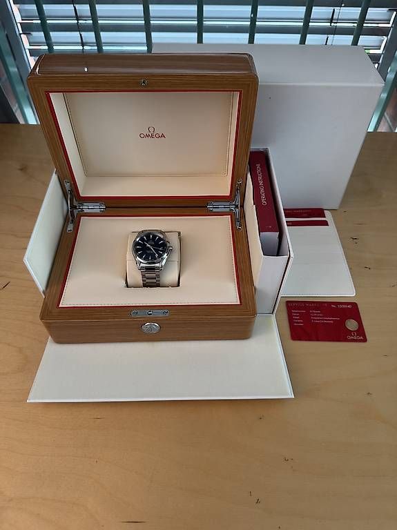 Omega Orologi: Omega Seamaster Aqua Terra mit Garantie – Usato da Zürich venduto da timeio-swapwatch 1