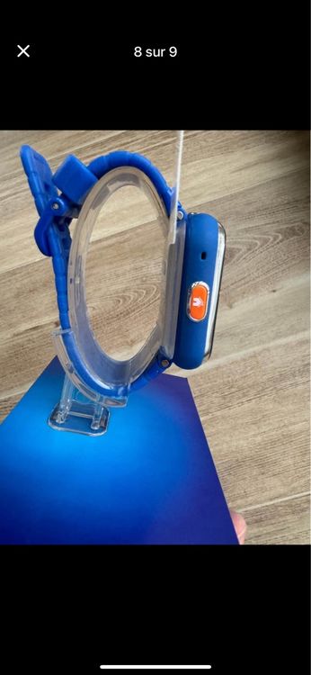 Vtech Smartwatch: Montre connectée enfant Vtech Kidizoom DX2 bleue – D'occasion à Martigny par gigikro 6