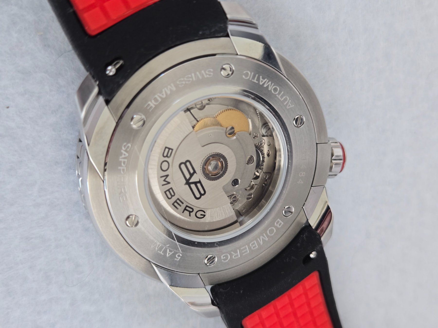 Bomberg Uhren: Bomberg BB-01 automatic red – Neu (gemäss Beschreibung) aus Chabrey von Horology 7