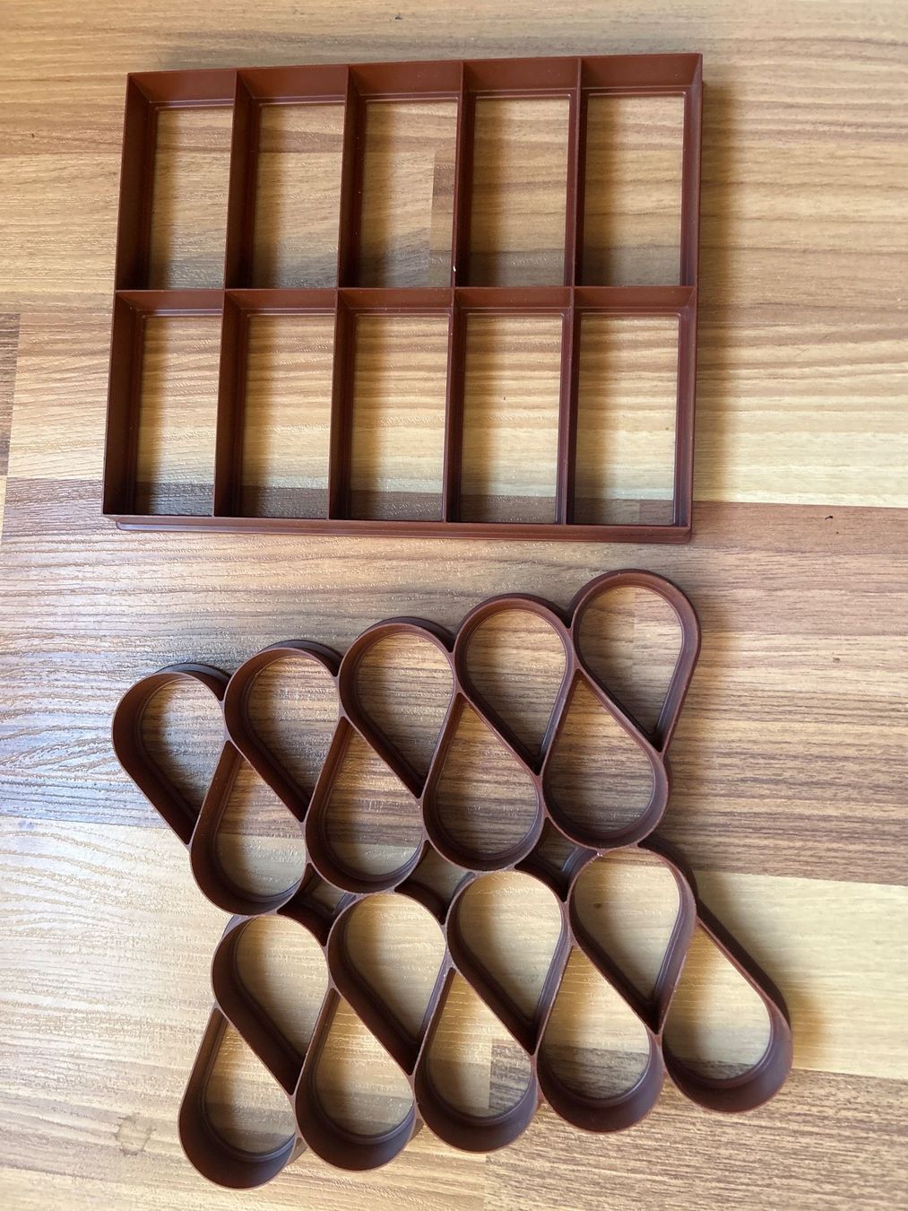 Teglie da forno: Guetzliformen, Schoggi Formen, 2 Stk – Usato da Villnachern venduto da RicardoMary 1
