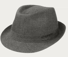 STETSON Fedora Leinenhut Neu