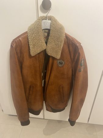Luis Trenker Vintage Lederjacke Herren L