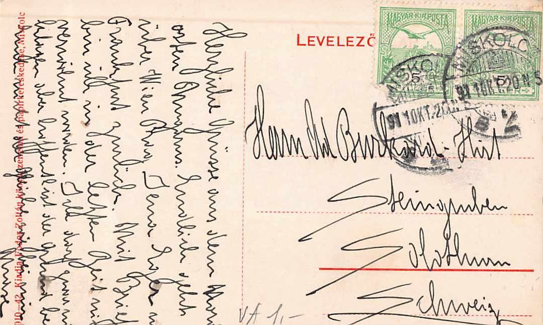 Cartoline postali: EXOTISCHE Ansichtskarten 4x UNGARN mit RESTAURANTS – Usato da Lufingen venduto da TopAnsichtskarten 1