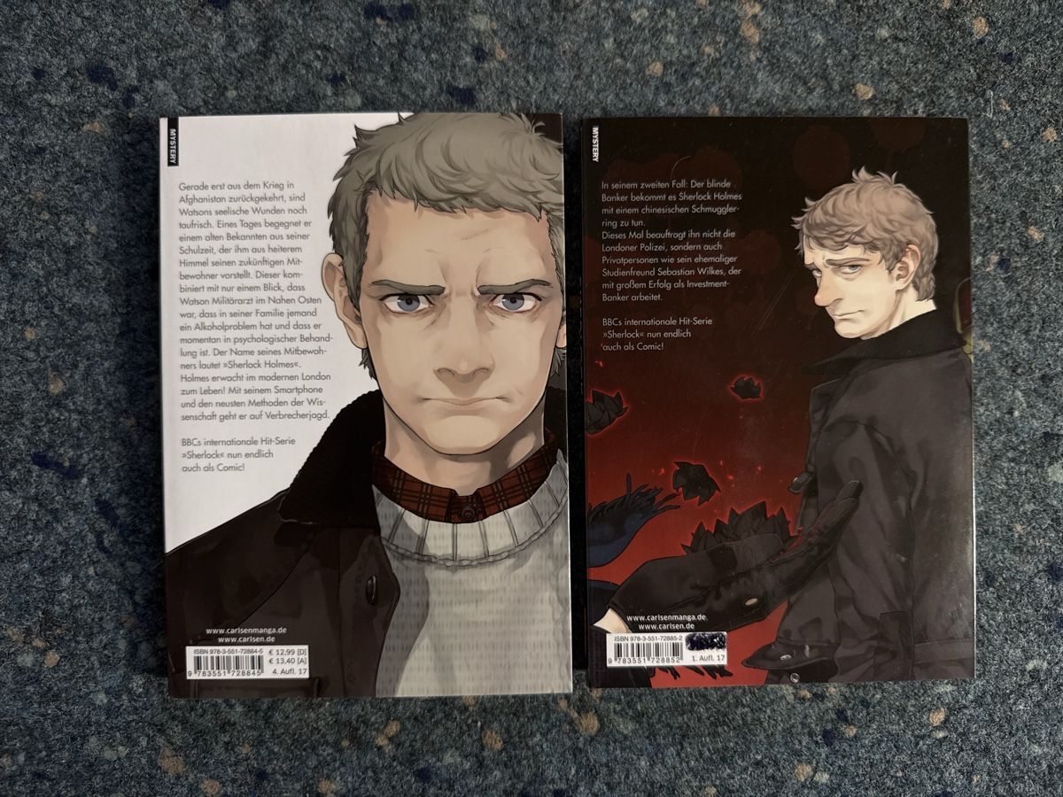 Comics: Sherlock Manga 1 & 2 neuwertig – Gebraucht aus Cham von matap1 2