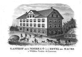 Willisau Originallitho. von Wallis selten