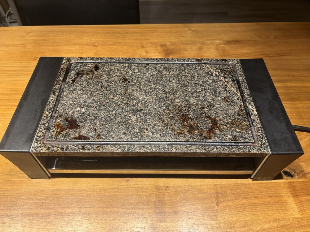 Trisa Raclette-Grill Granitplatte 8 Pfännchen (Gebraucht) in Dottikon ...