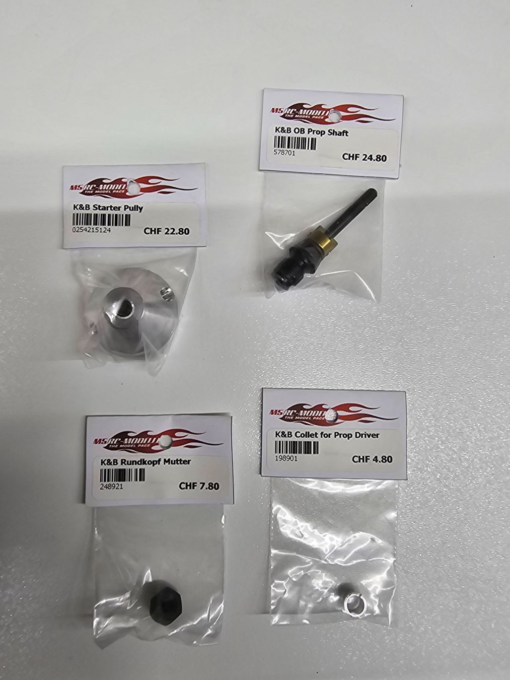 RC Modellbau: Diverse K&B Bootsmotoren Zubehör – Neu und originalverpackt aus Rüti ZH von Madeira14