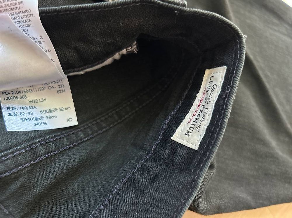 Levi's Jeans: Jeans Levis 511 Slim schwarz Grösse: W32, L34 – Usato da Niederglatt ZH venduto da Julia_4 3