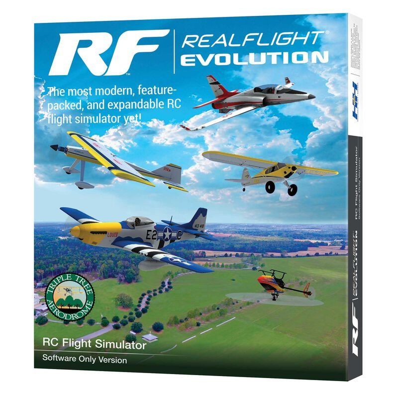 Modellismo RC: RealFlight Evolution RC Flight Simulator Software – Nuovo e nell'imballaggio originale da Balsthal venduto da Jetline