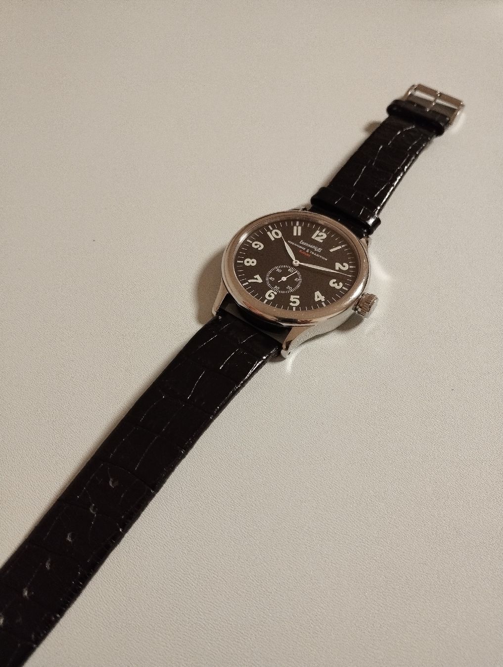 Eberhard & Co. Uhren: EBERHARD & Co TRAVERSETOLO 8 JOURS HANDAUFZUG – Gebraucht aus Zürich von MY-WATCH24 9