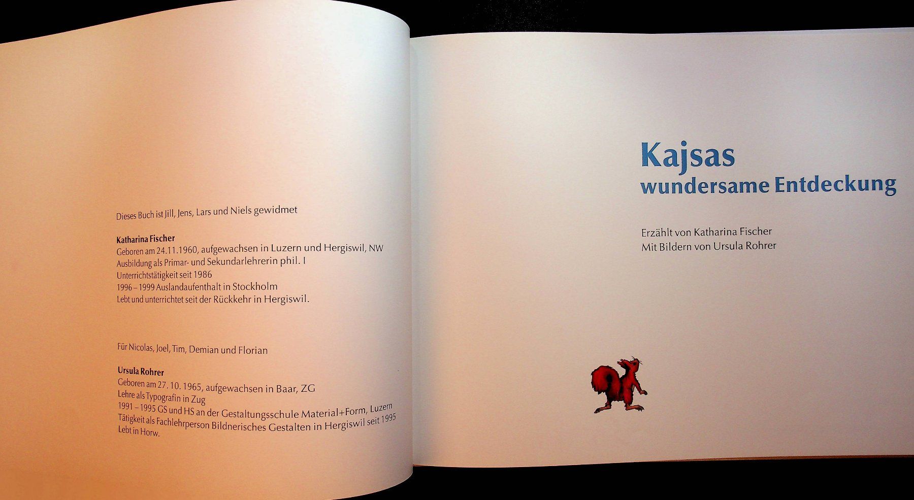 Libri: K. Fischer U. Rohrer Kajsas wunderbare Entdeckung – Usato da Reitnau venduto da Zaomir 2
