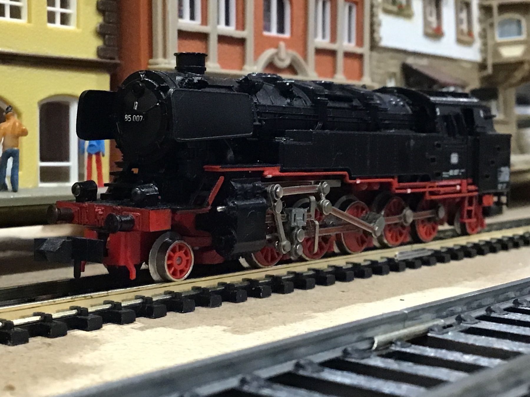 Trix Modellini di ferrovie: MINITRIX Dampflok BR 95 007, SPUR N – Usato da Männedorf venduto da Spezial-Modelle