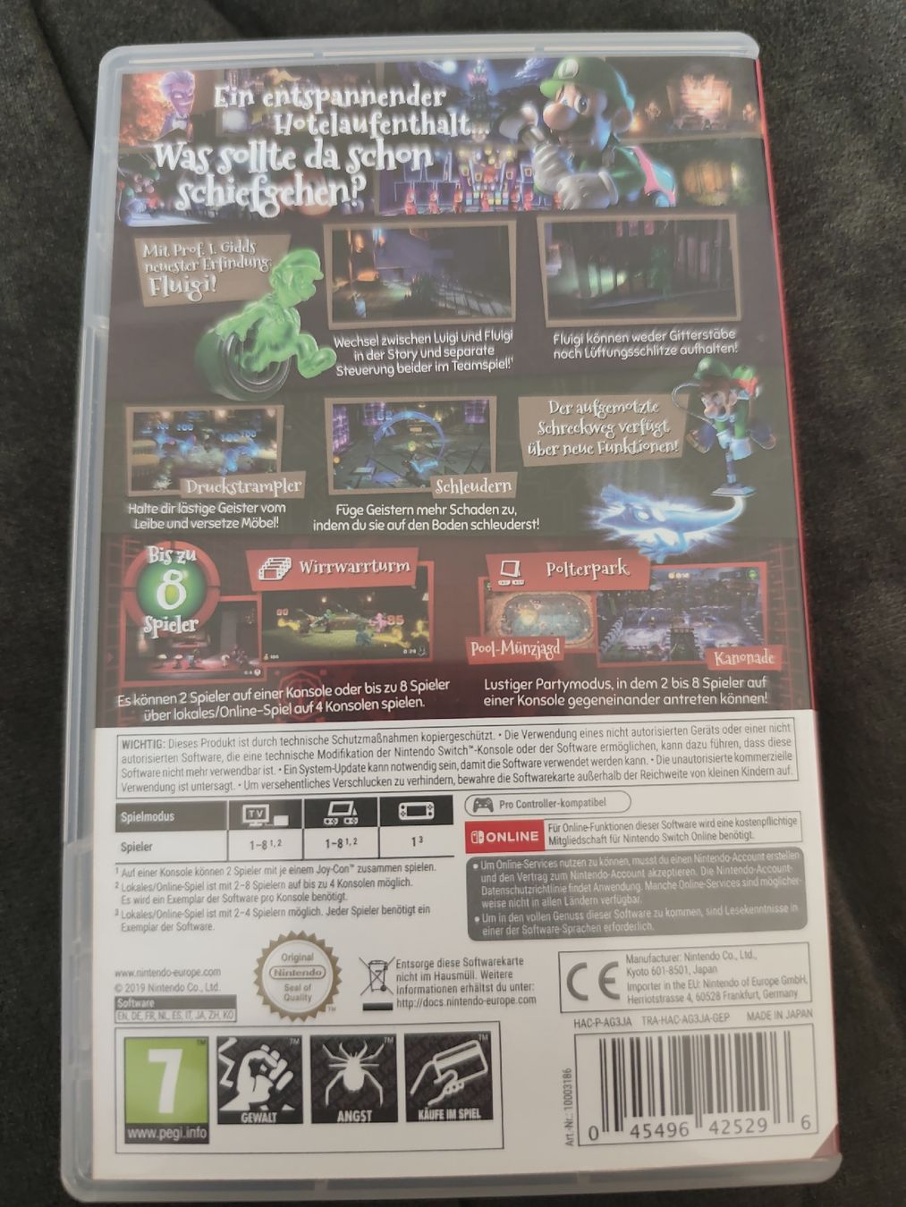 Giochi: Luigis Mansion 3 Nintendo Switch Spiel  – Usato da Breitenbach venduto da simycarlos 1