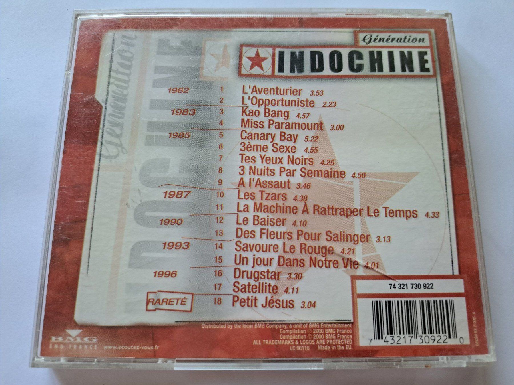 CD: Cd Generation Indochine – Usato da Pully venduto da bro_n52j 1