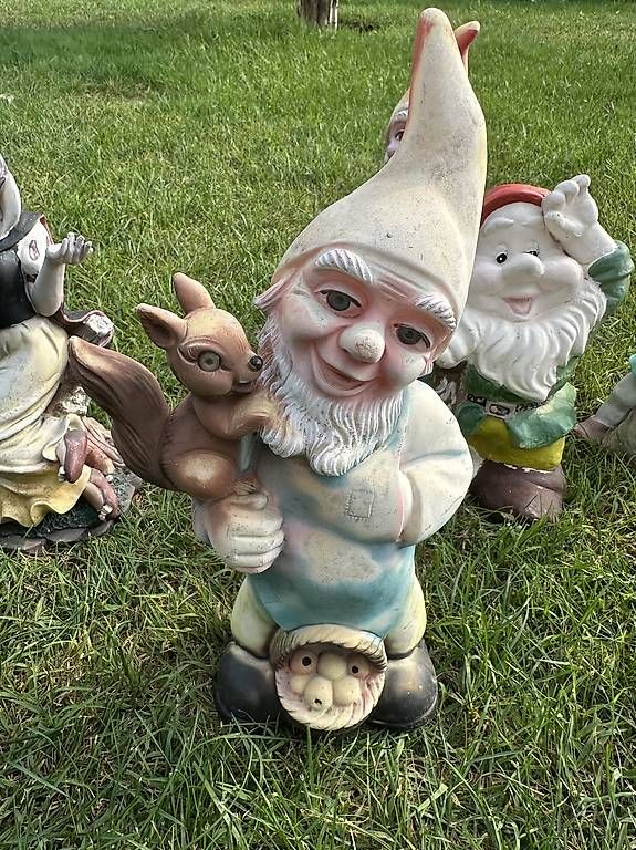 Figuren: Biancaneve e sei nani x giardino  – Gebraucht aus Quartino von DiloUsato 1