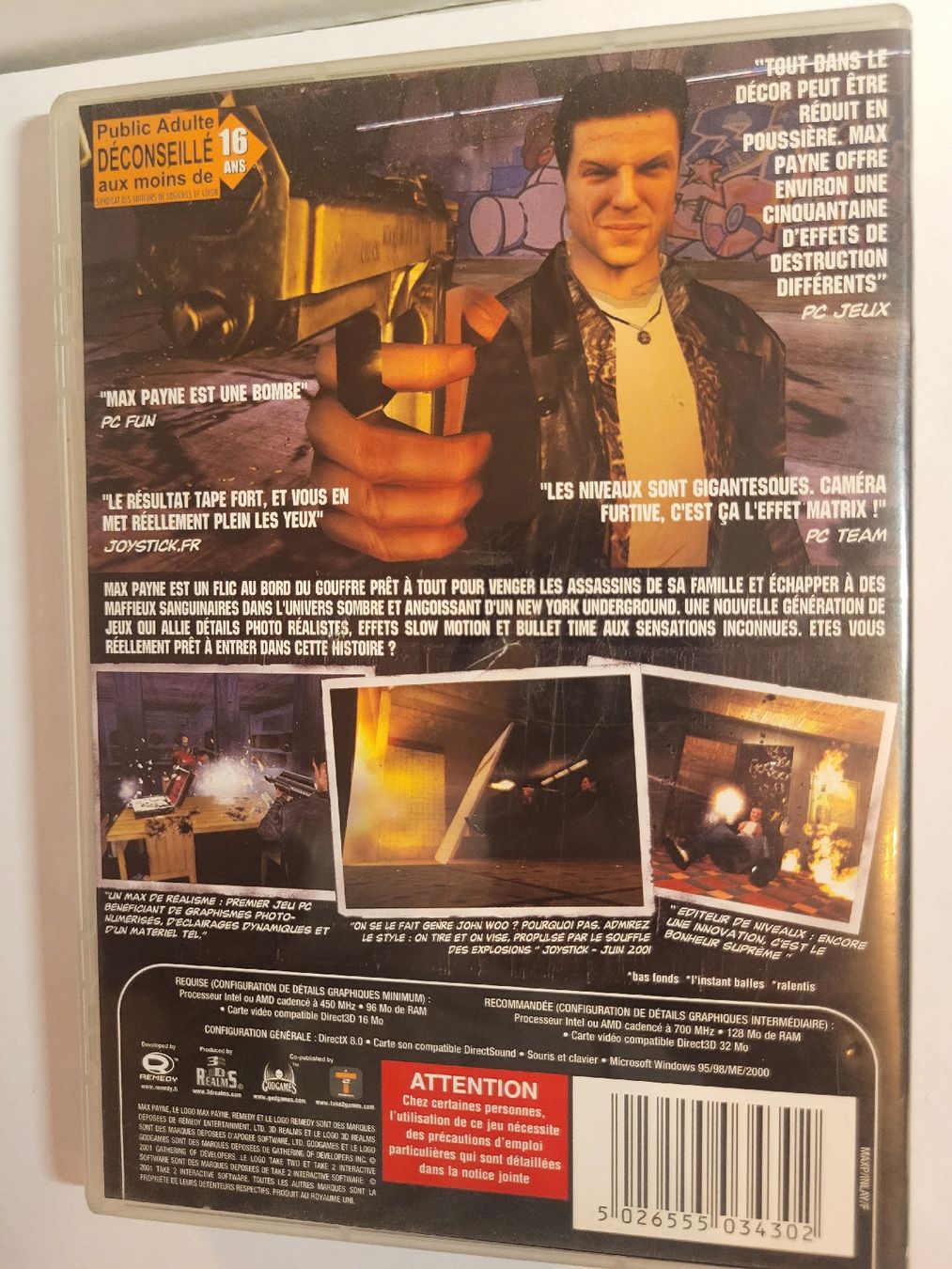 Giochi: Classic Jeu PC Max Payne – Usato da Conthey venduto da Th3gr4yf0x 1