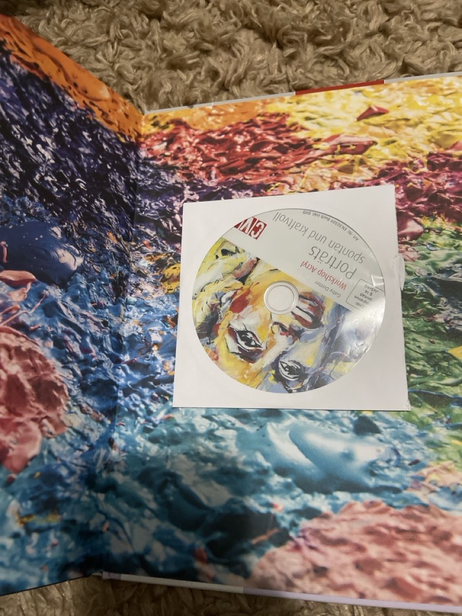 Libri: Workshop Acryl Portraits, Gaby Dotter, mit DVD, Top! – Usato da Unterkulm venduto da AnoliOccasion 2