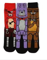 Five Nights at Freddy's Socken, 3er Set, einheitsgrösse