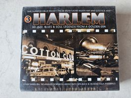Harlem - Jazz, Soul & Blues - A Golden Era / 3 CD Fabrikneu