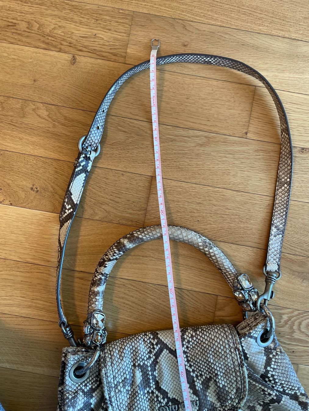 Miu Miu Borse da donna: 100% original miu miu python shoulder bag – Nuovo (secondo la descrizione) da Zug venduto da dim_np7l 3