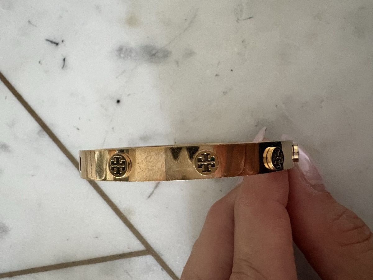 Tory Burch Bracciali & Braccialetti: 2 Tory Burch logo stud bracelets – Usato da Zürich venduto da mausi030 5