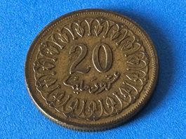 Tunisia - 20 Millimes 1380 (1960)