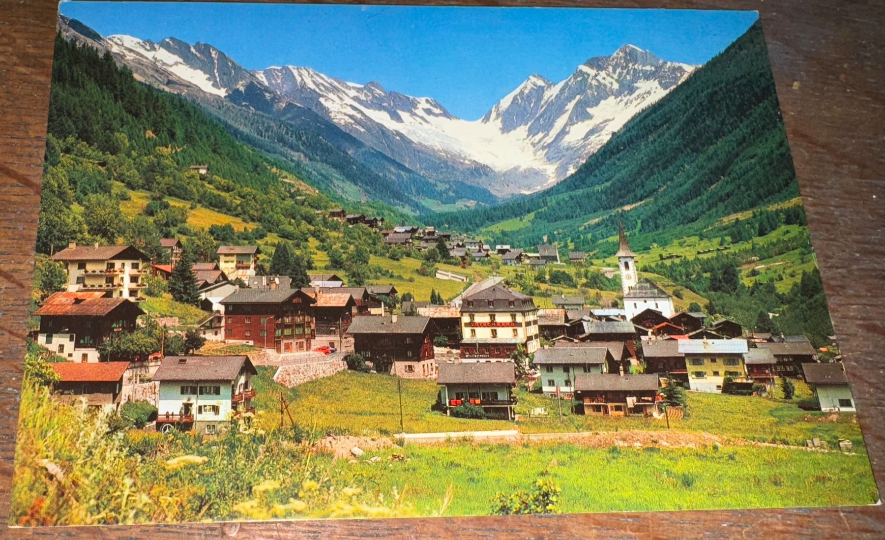 Cartoline postali: KIPPEL - im Lötschental - Ansichtskarte – Usato da Tegerfelden venduto da siebenmacky