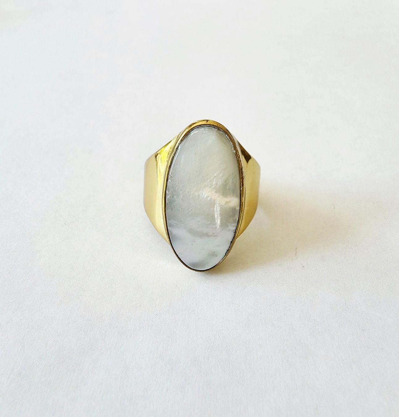 Bagues: Designer Bronz Ring mit Perlmutt - Neu – Neuf avec emballage d'origine à Uetikon am See par Springdream 2