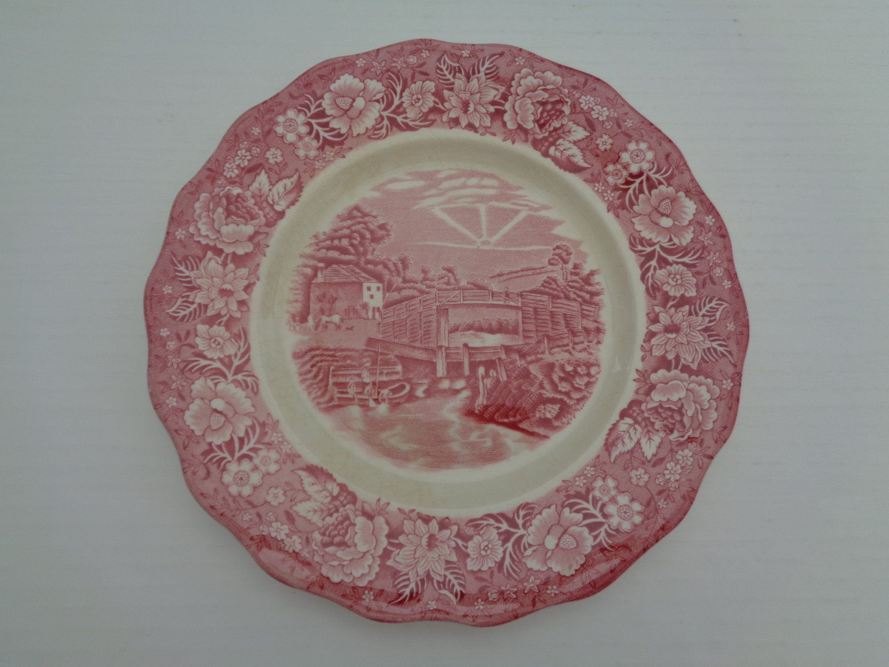 Piatti: 6 Dessertteller Palissy Pottery -Thames River Scenes England – Usato da Chur venduto da omonia 5