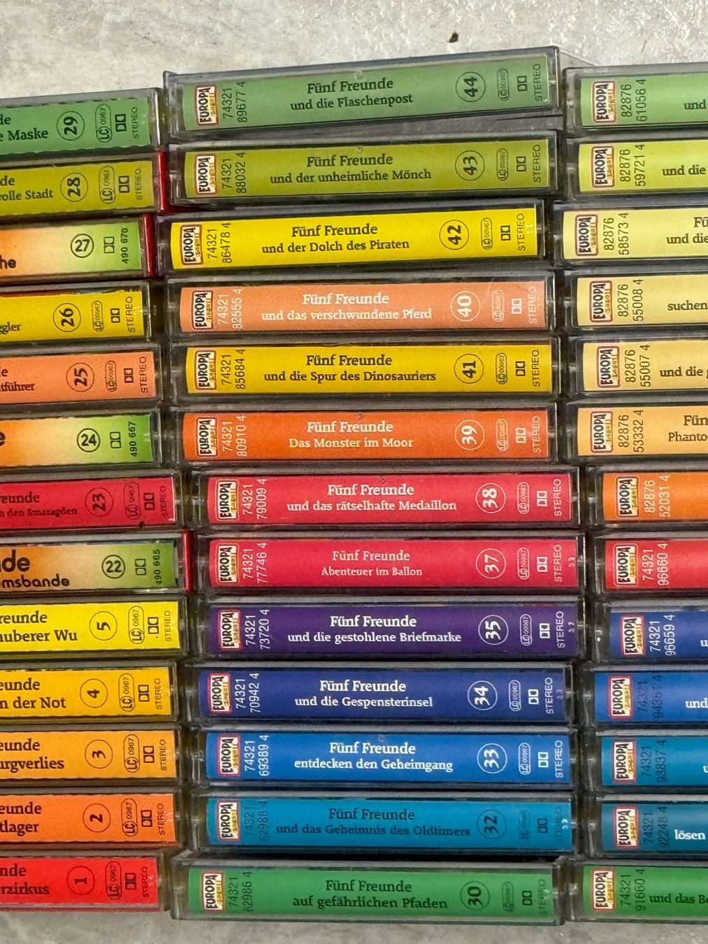 Musicassette: 59 Kassetten Fünf Freunde – Usato da Kaiseraugst venduto da Drasa 3