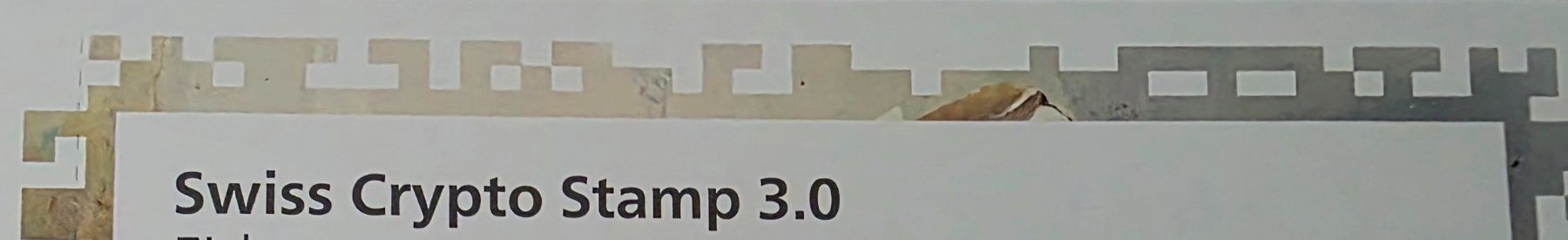 Tutti i francobolli: Crypto Stamp 3.0 Milo – Nuovo e nell'imballaggio originale da Allschwil venduto da Rolistar68