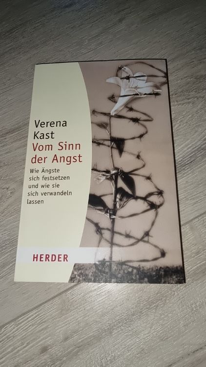 Libri: Verena Kast - Vom Sinn der Angst - Psychologie Buch top! Neu – Nuovo (secondo la descrizione) da Wigoltingen venduto da Zuckerfee84