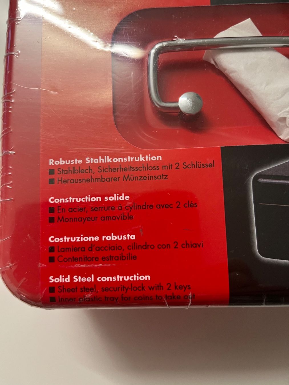 Registratore di cassa: Rieffel Geldkassette, -tresor neu – Nuovo e nell'imballaggio originale da Zug venduto da Christina7 1