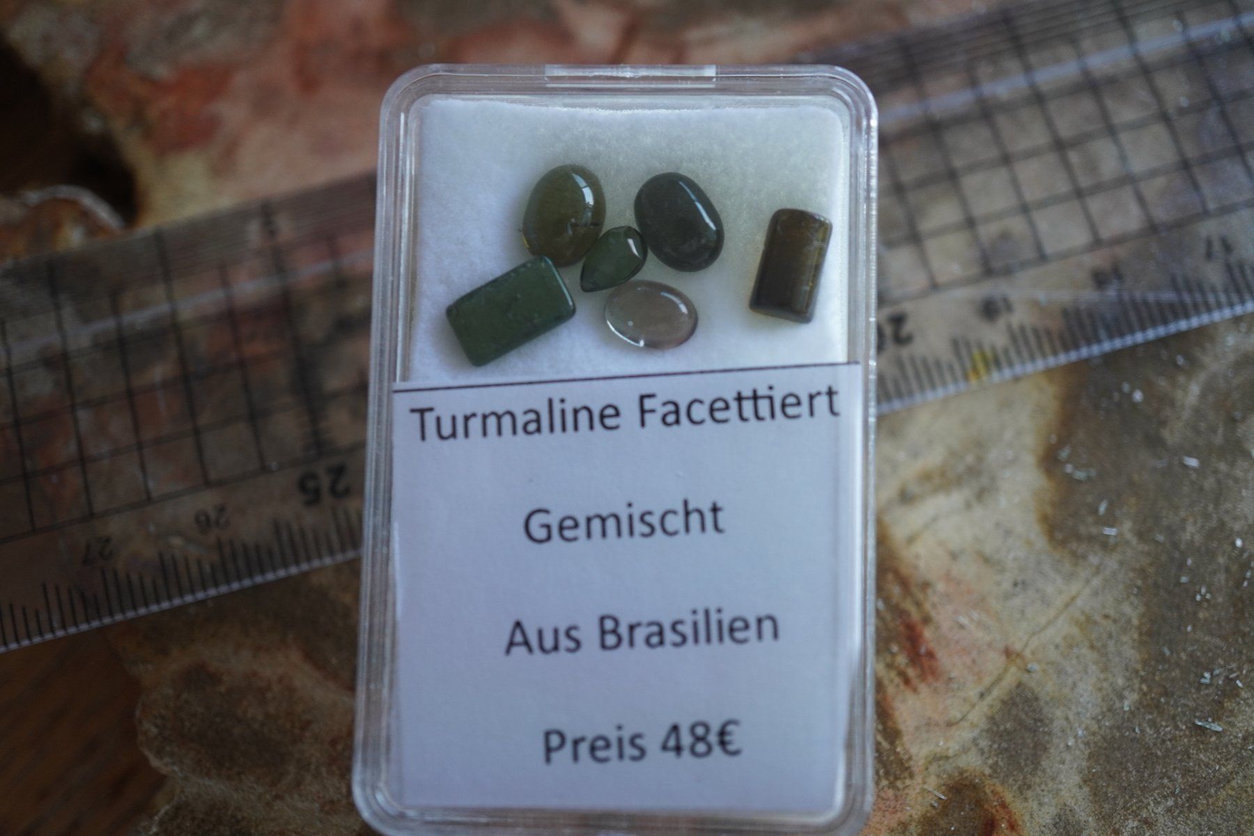 Pietre preziose: Turmalin  Lot Gemisch in BOX – Nuovo e nell'imballaggio originale da Eschenbach SG venduto da topstone 4