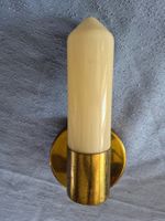 1Applique en métal et opaline probablement Glashütte limburg