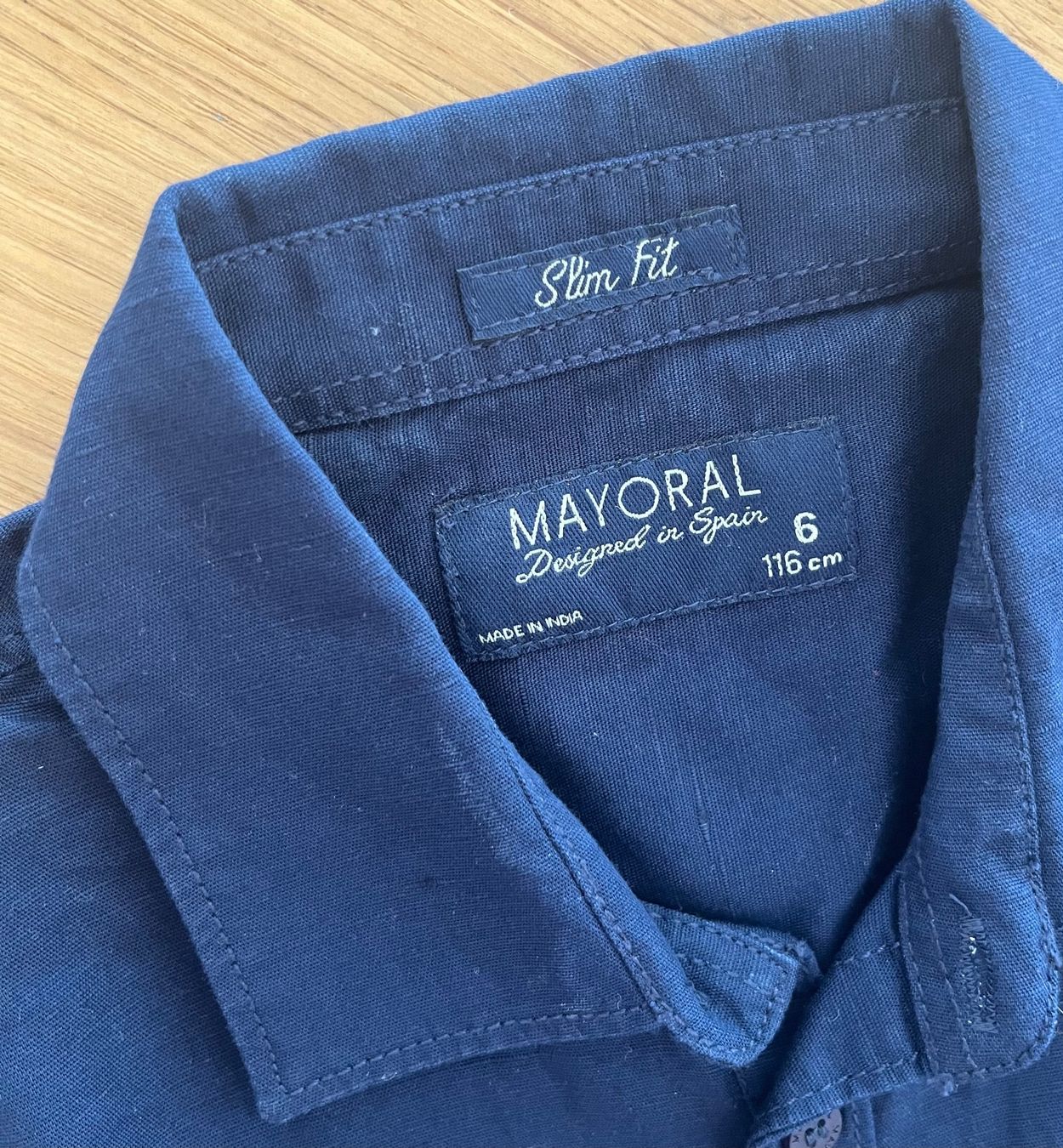 Mayoral Camicie, T-shirt & Polo: Mayoral Hemd Linen + Baumwolle 6J/116 cm – Usato da Zürich venduto da asocaciu 3
