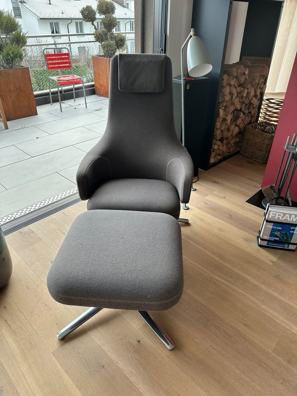 Vitra Poltrone: Vitra Repos Sessel Ottoman – Usato da Villars-sur-Glâne venduto da floster01