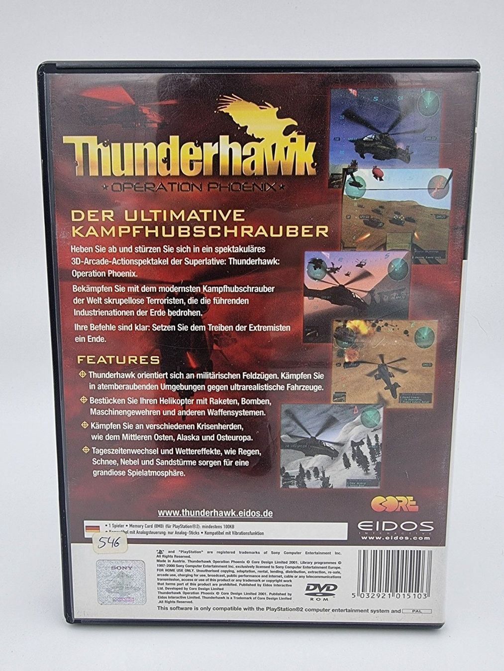 Sony Giochi: Thunderhawk Operation Phoenix (PS2) – Usato da Herisau venduto da ZelliZone 1