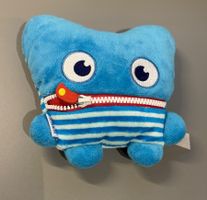 Sorgenfresser Plüschfigur blau gestreift