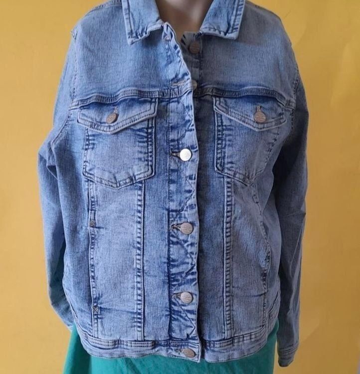 Giacche: ONLY CARMAKOMA Jeansjacke Gr. 46, Neu – Nuovo e nell'imballaggio originale da Liebefeld venduto da DekoBrokland 1