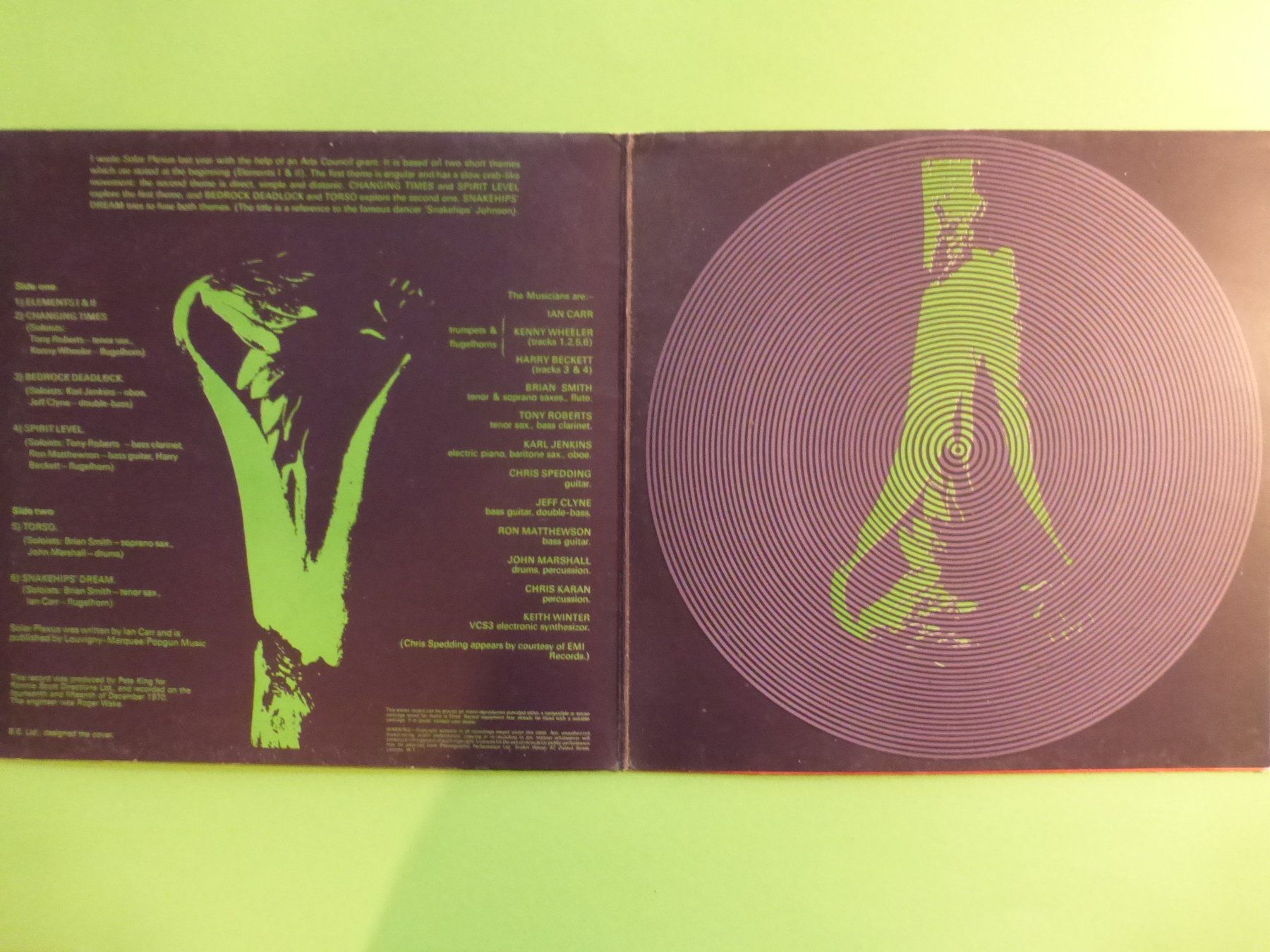 Dischi in vinile: Ian Carr With Nucleus – Solar Plexus – Usato da Zürich venduto da Swiss57 2